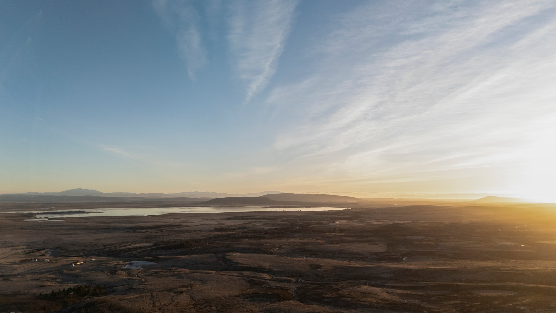 Overview of the Golden Circle route in Iceland