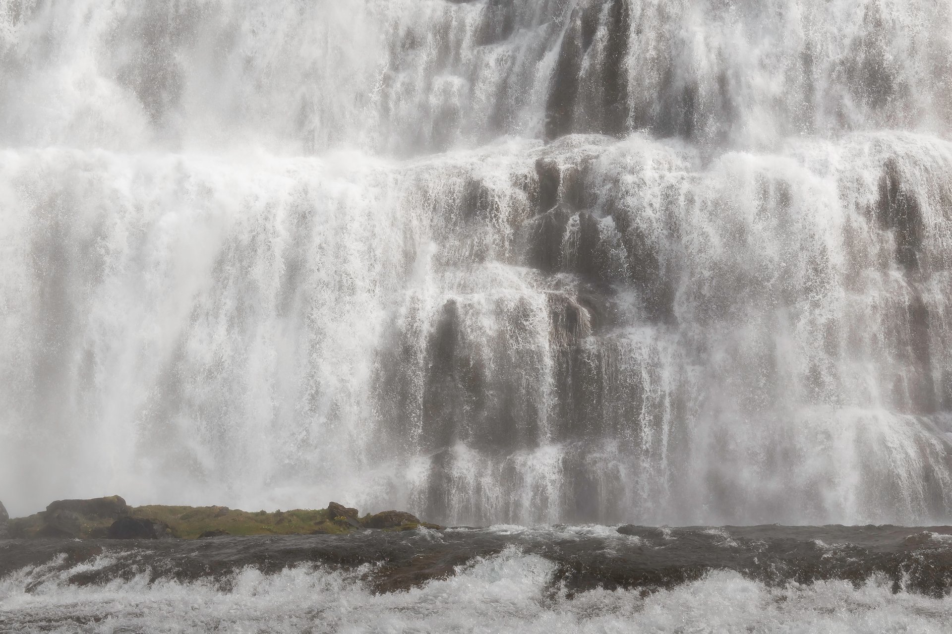Majestic Dynjandi at the head of Arnarfjörður in the Westfjords