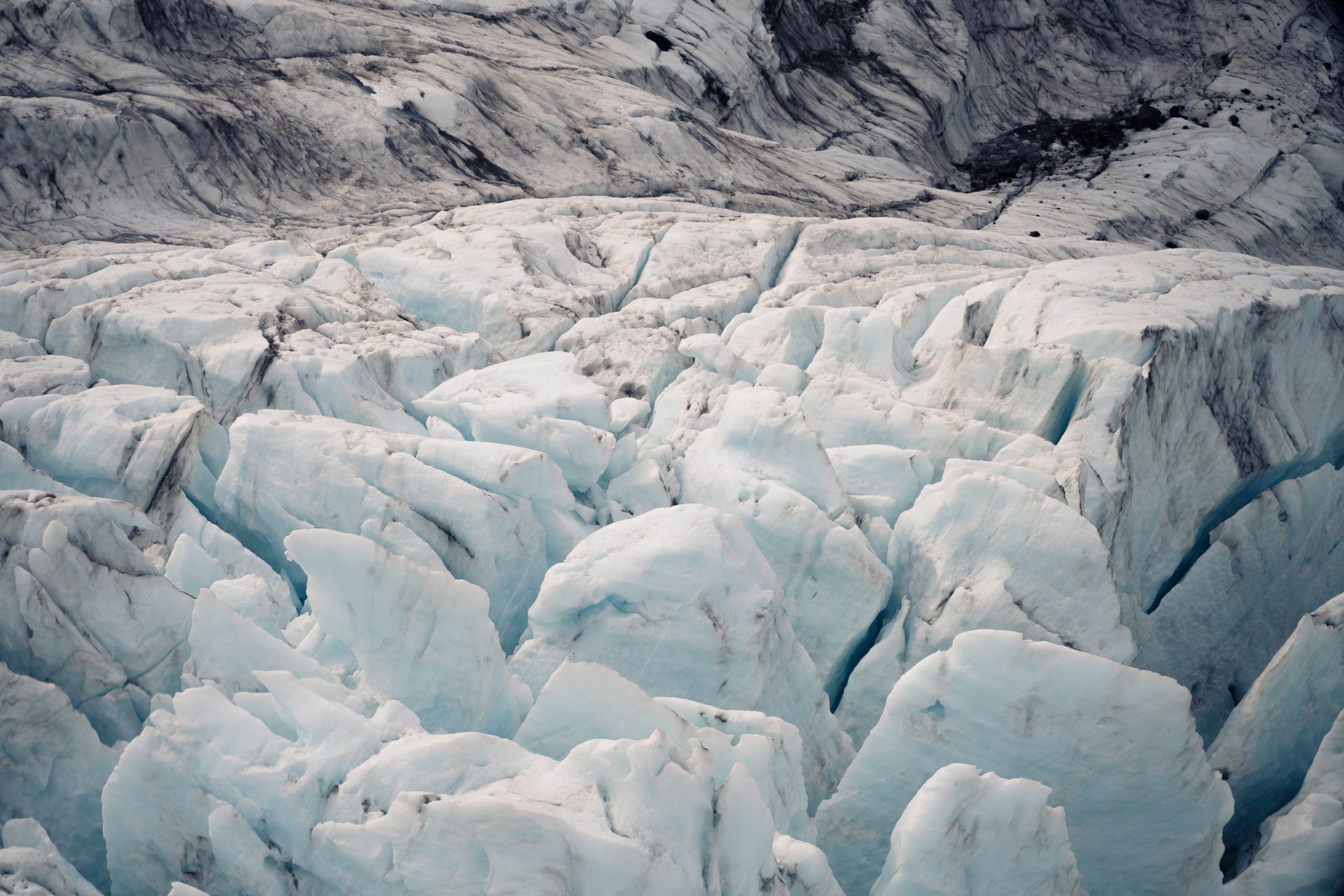 Final approach over volcanic terrain helicopter tour