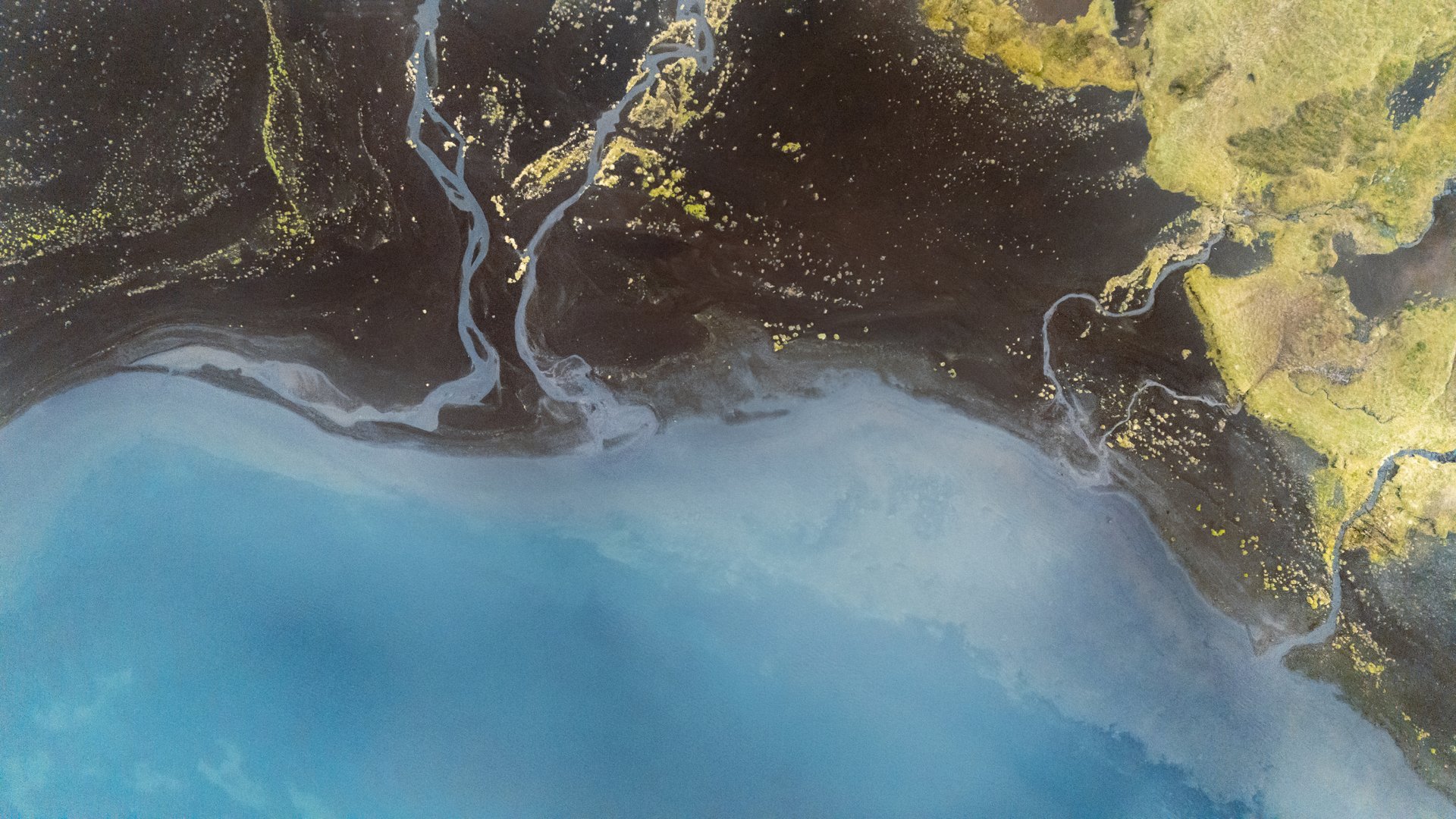 Scenic Iceland landscape with traveler planning their itinerary