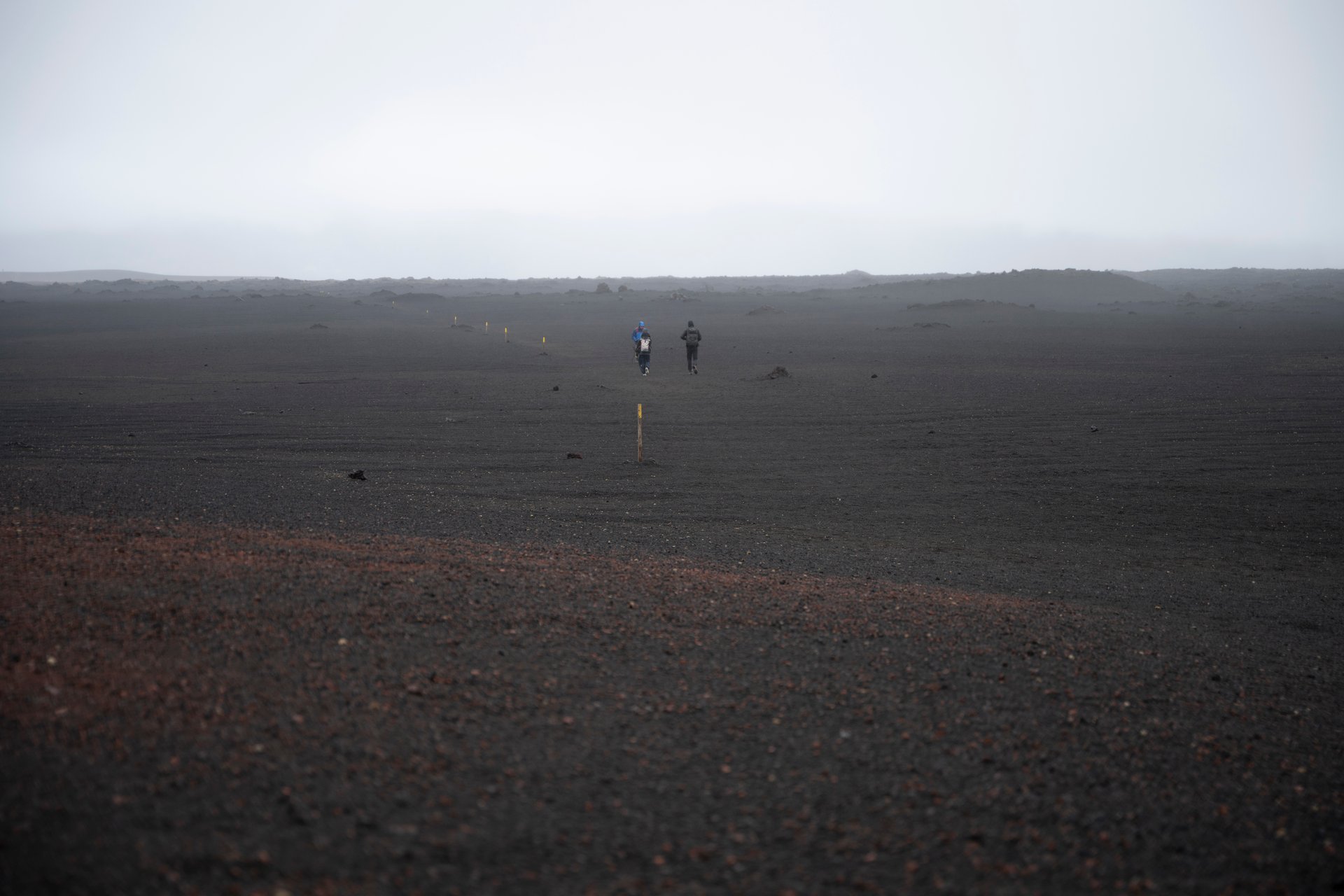 Askja caldera landscape in the Icelandic Highlands