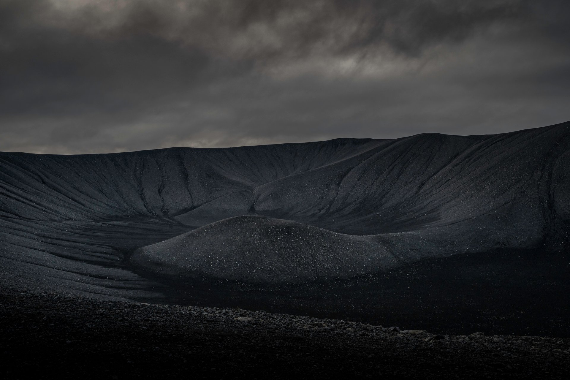 North Iceland landscape with snow-capped mountains, fjords, and volcanic terrain