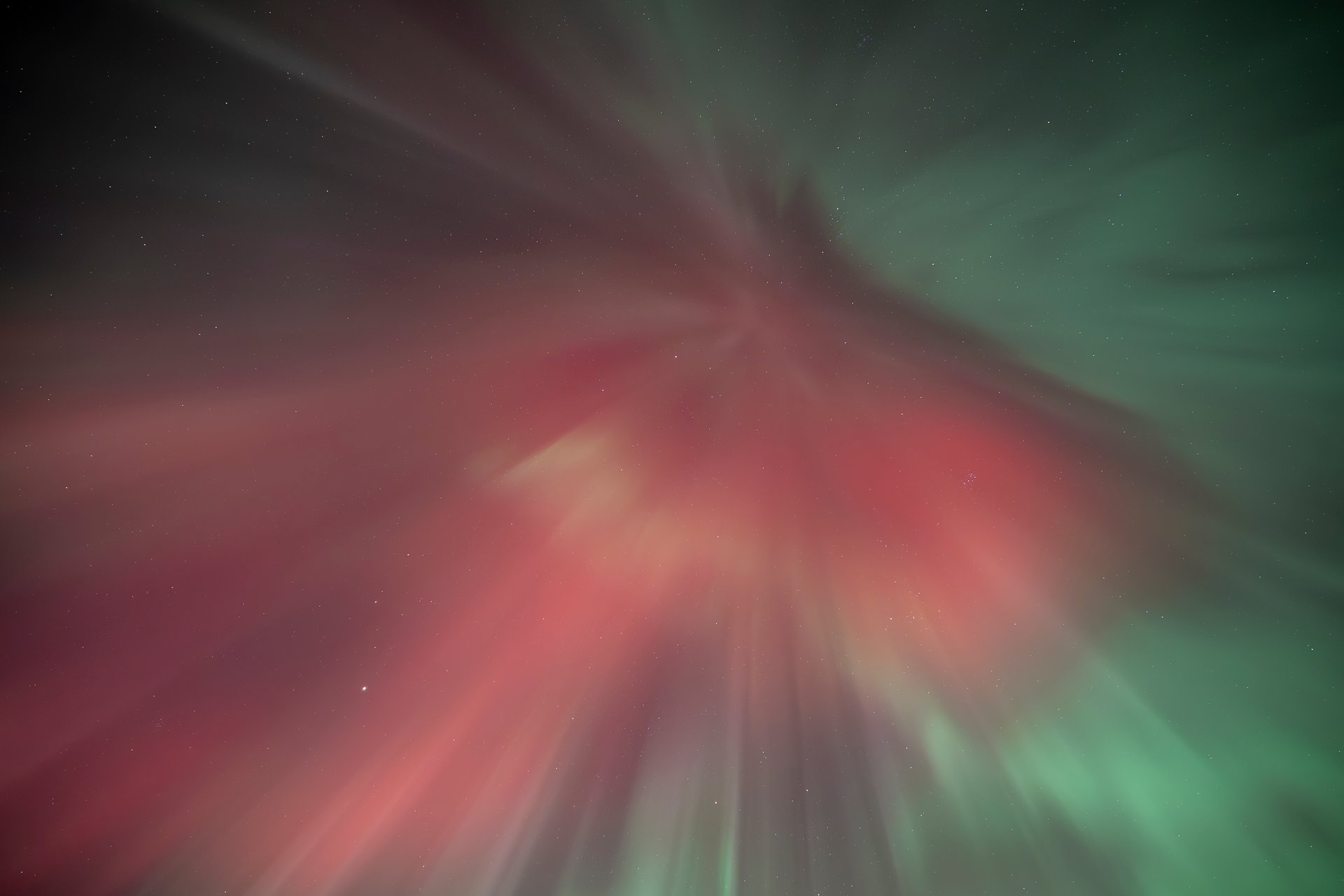 Spectacular Northern Lights aurora borealis display over Iceland November 11 2025