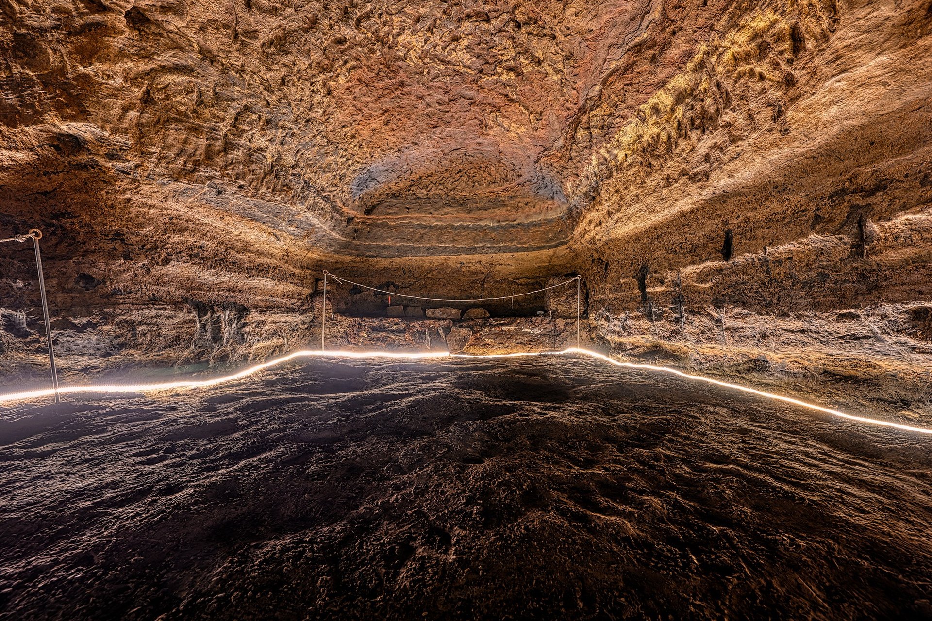 Caves of Hella ancient man-made chambers Iceland