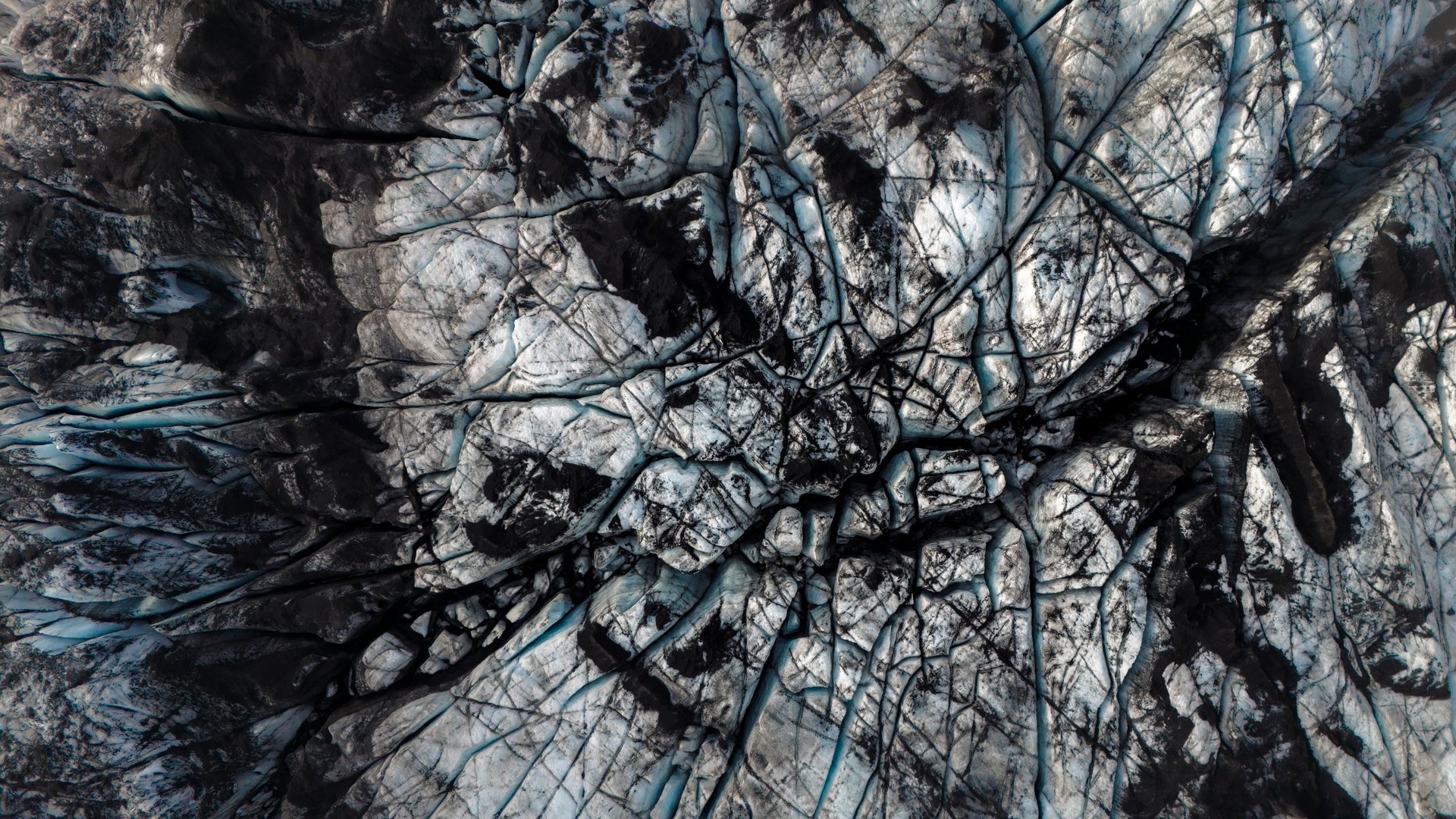 Iceland's south coast with glaciers and dramatic landscapes