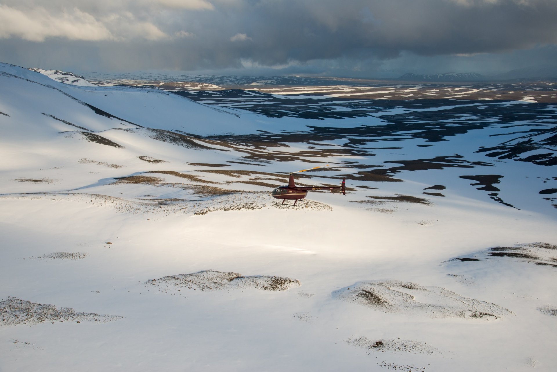 Þingvellir National Park continental rift from aerial perspective