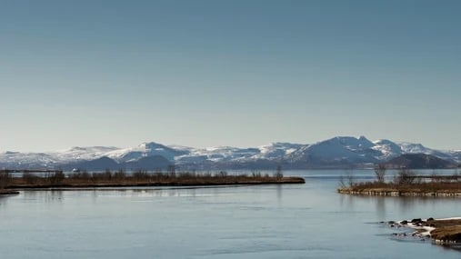 Volcanic formations inside the lava tunnel