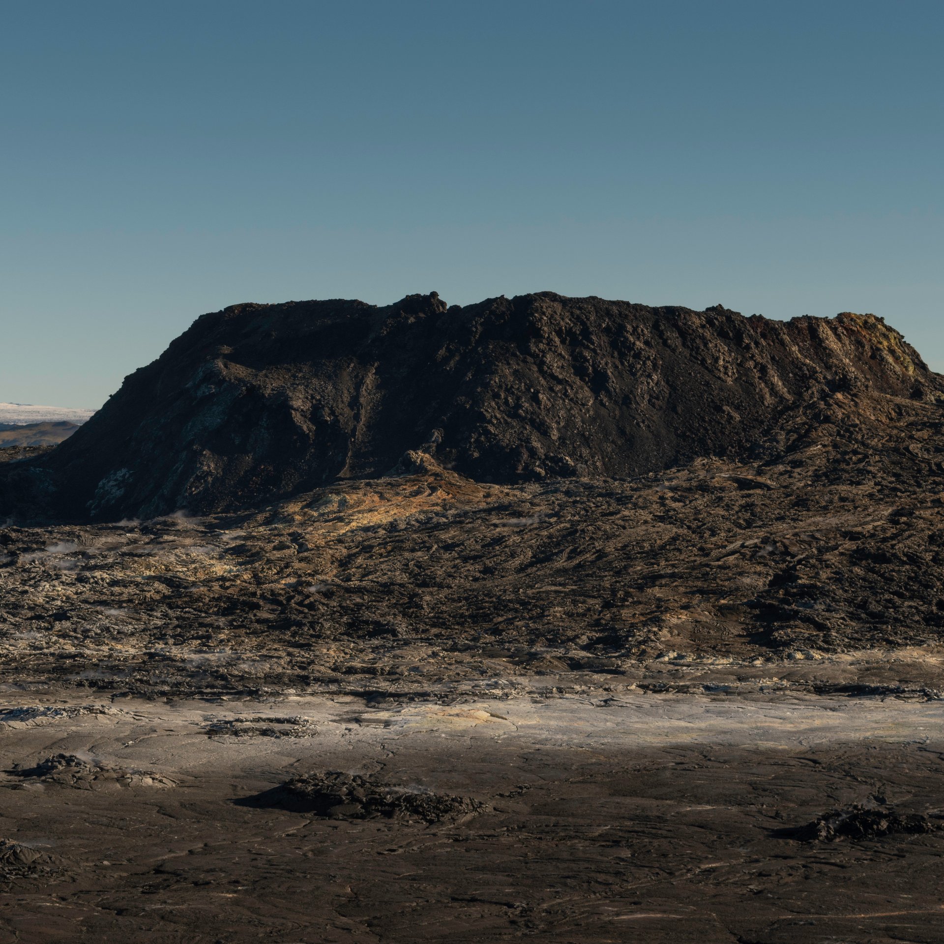 Volcanic rock textures along the Fagradalsfjall trail