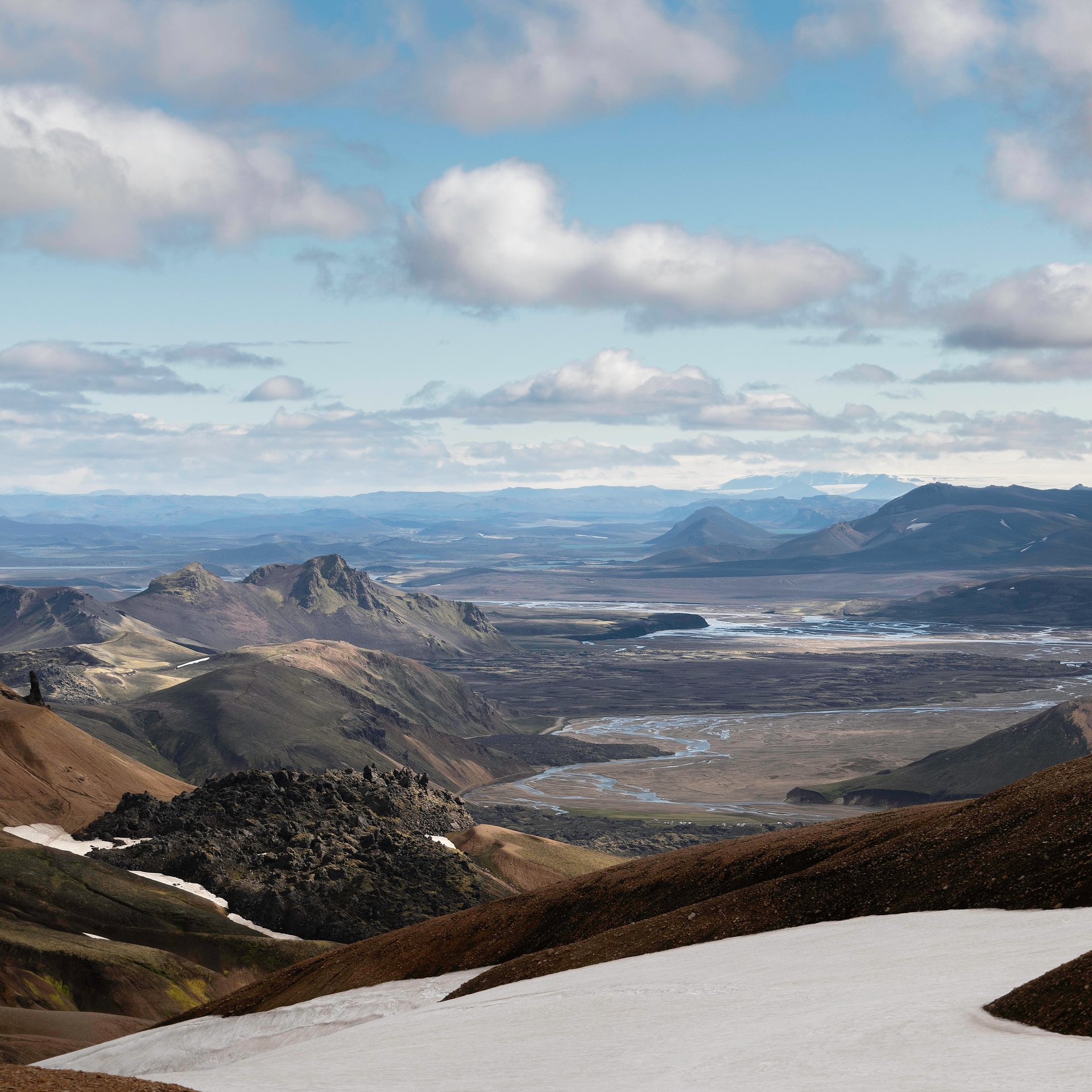 Sigöldugljúfur Valley of Tears with multiple waterfalls and canyon views