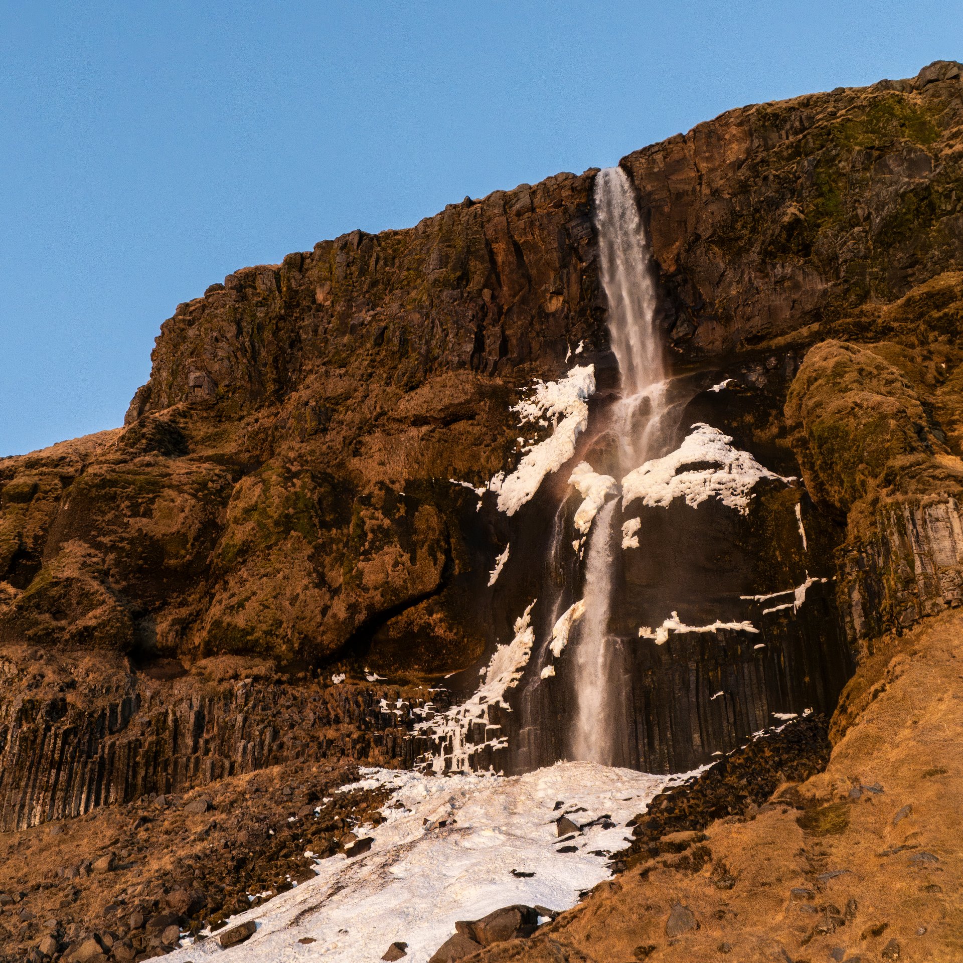 Snæfellsjökull glacier-capped volcano towering over peninsula