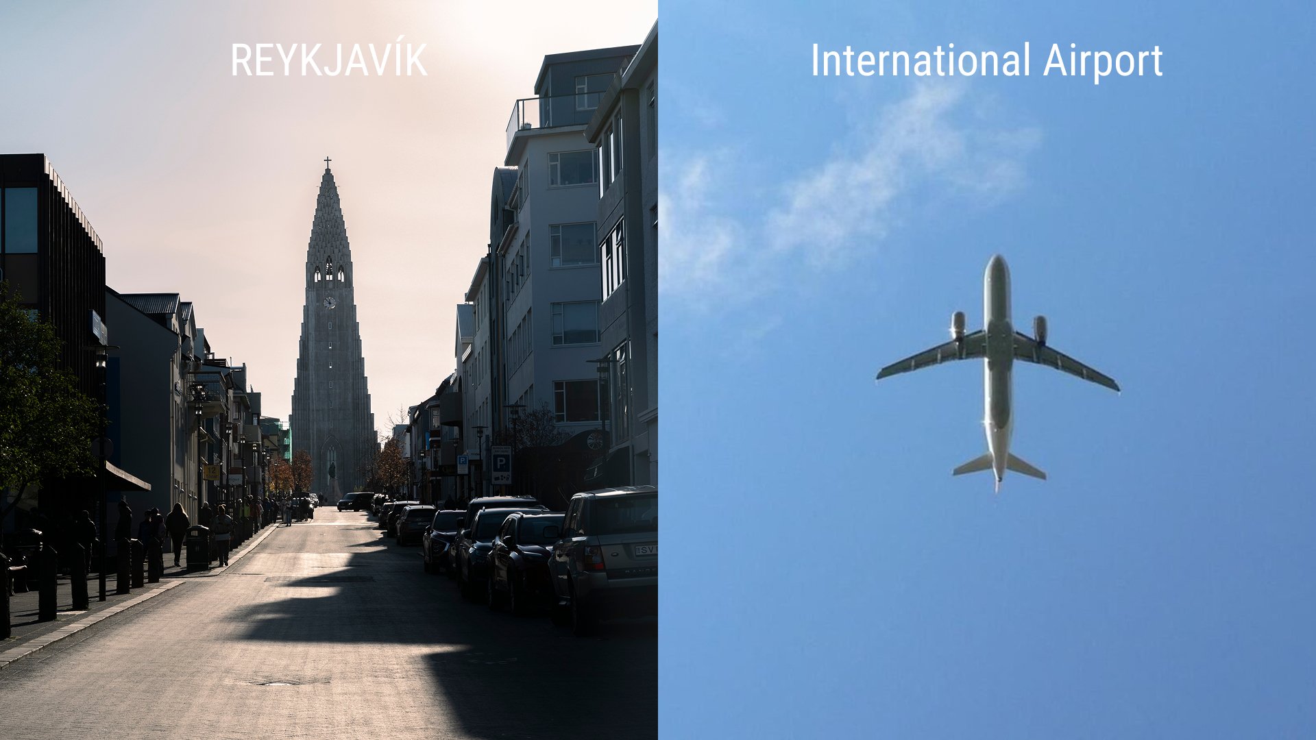 Scenic drive across the Reykjanes Peninsula to Keflavík Airport