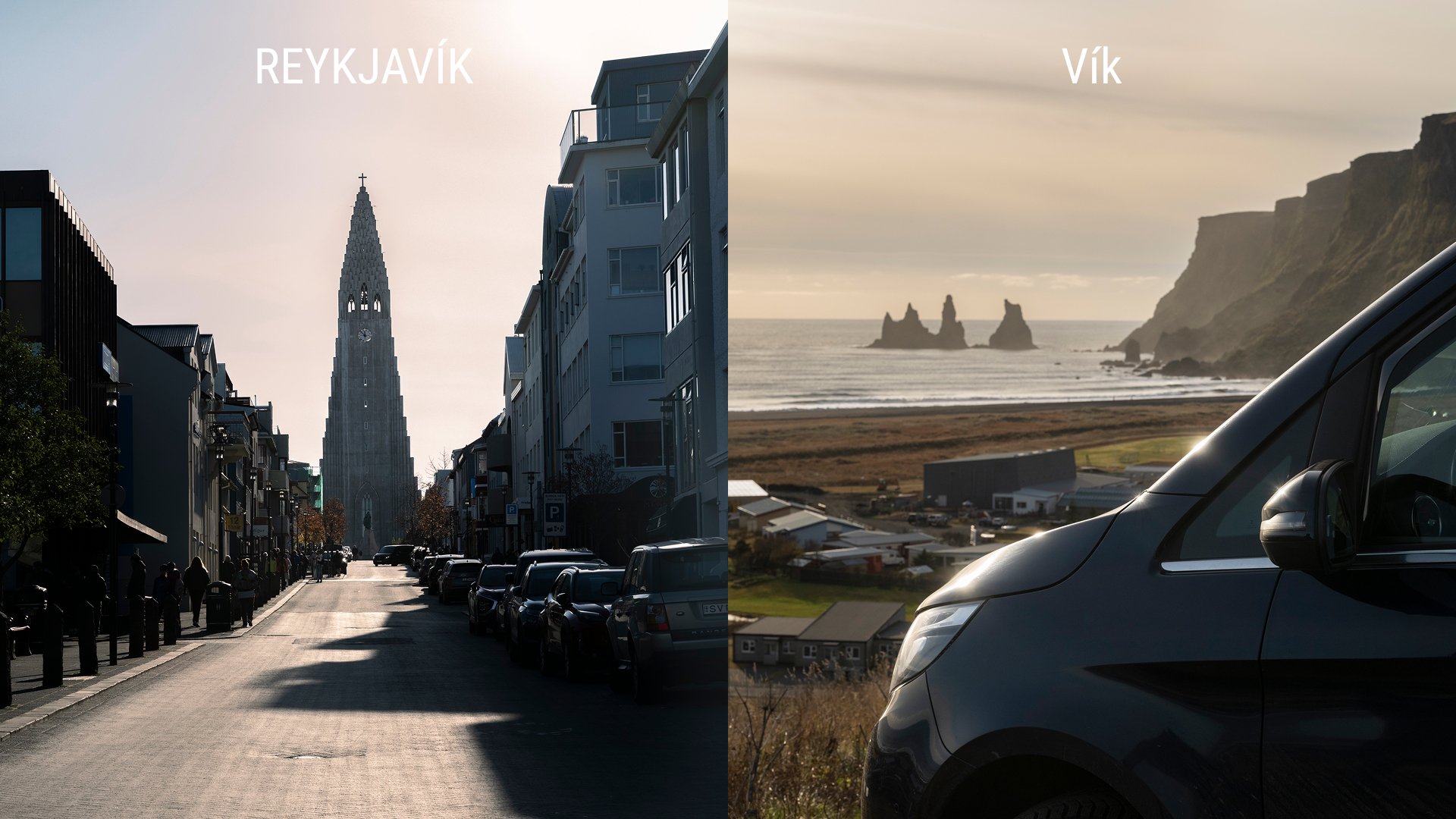 Scenic journey along the South Coast to Vík