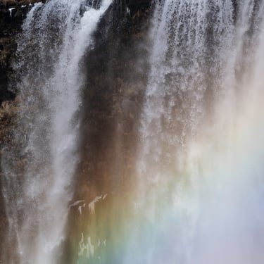 Víti crater lake at Askja with milky blue geothermal water