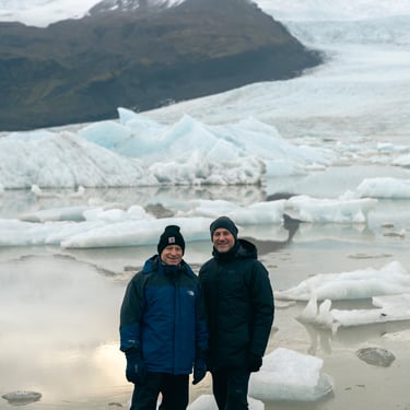 Reynisfjara black sand beach basalt columns