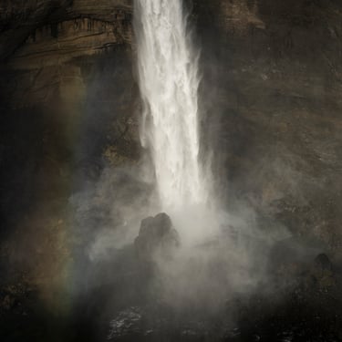 Laki volcanic crater row landscape