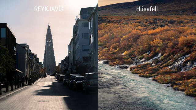 Private transfer from Reykjavík to Húsafell