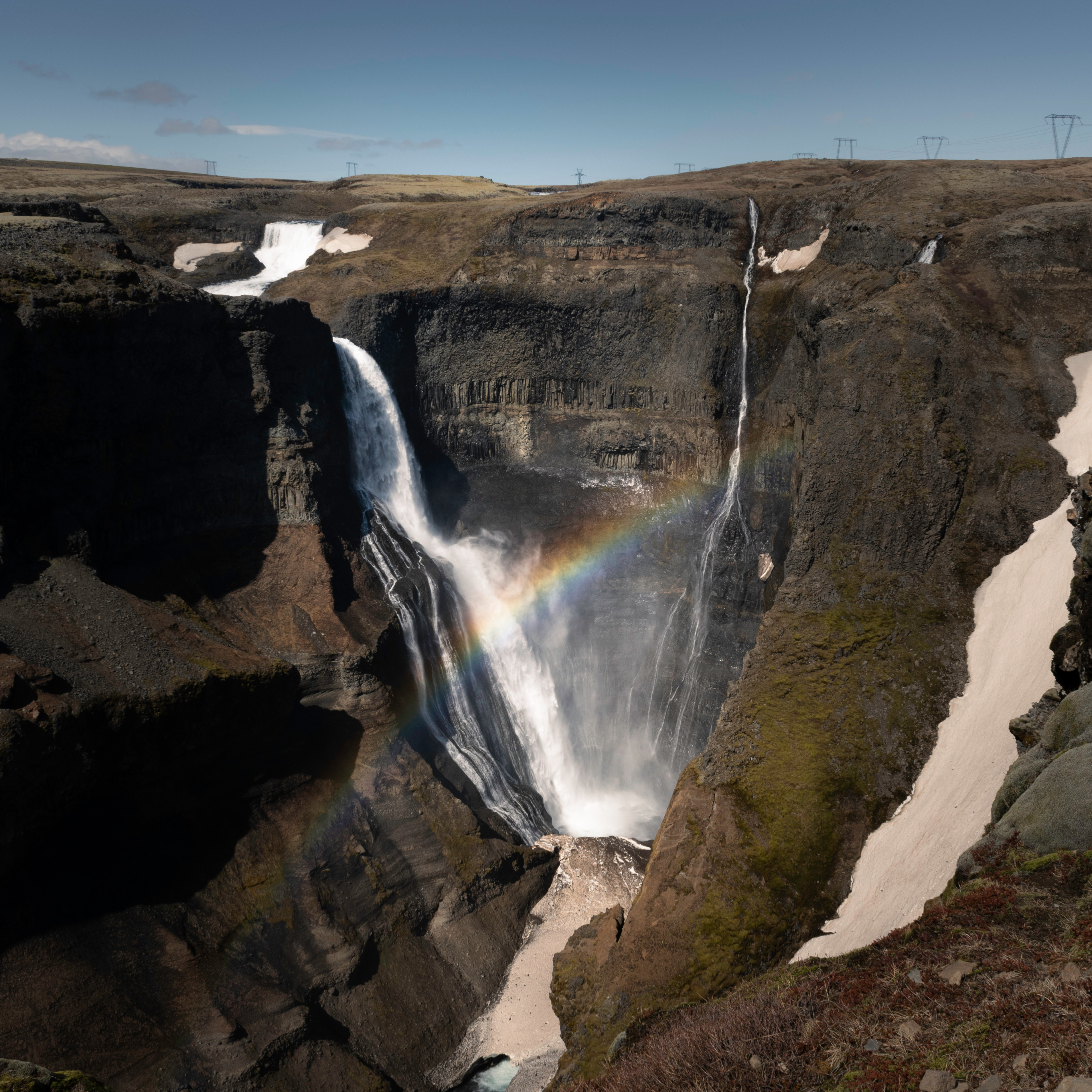 Arriving at the hidden Þórsmörk valley during this highland adventure